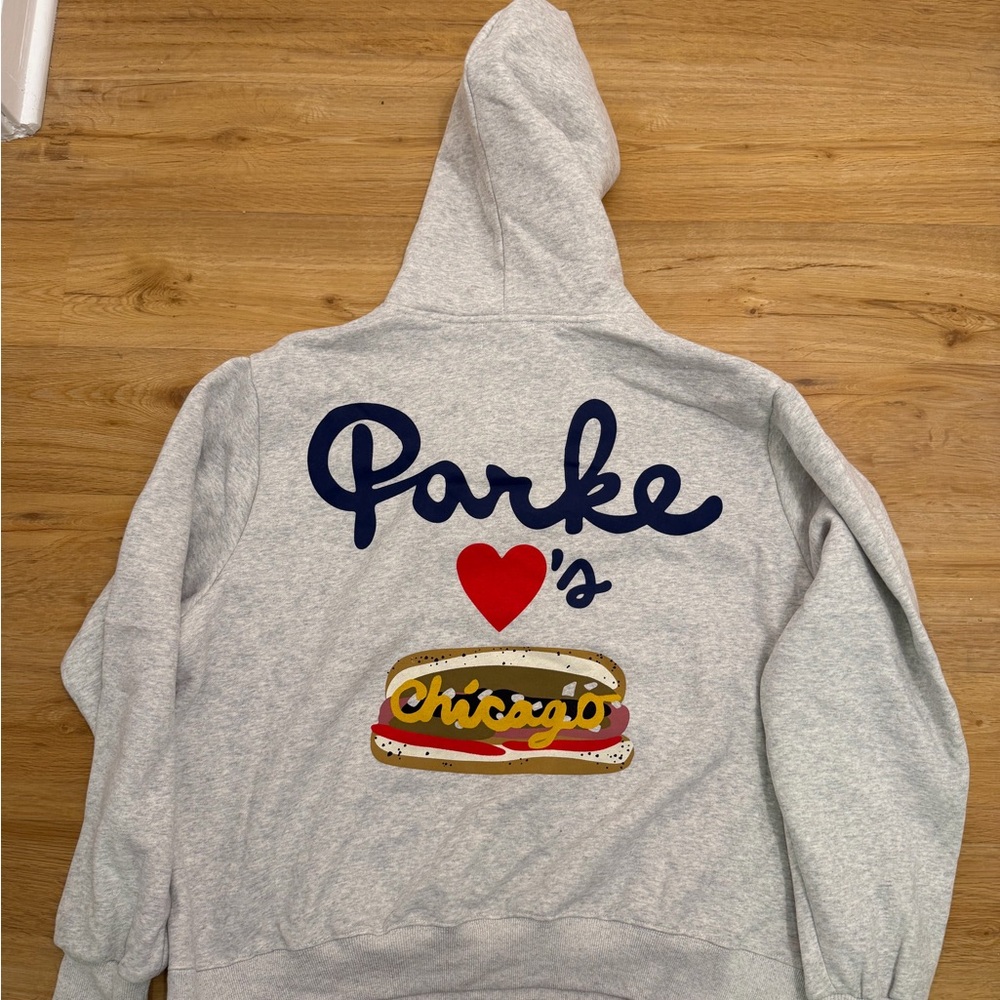 Gray Parke Hooded Sweatshirt